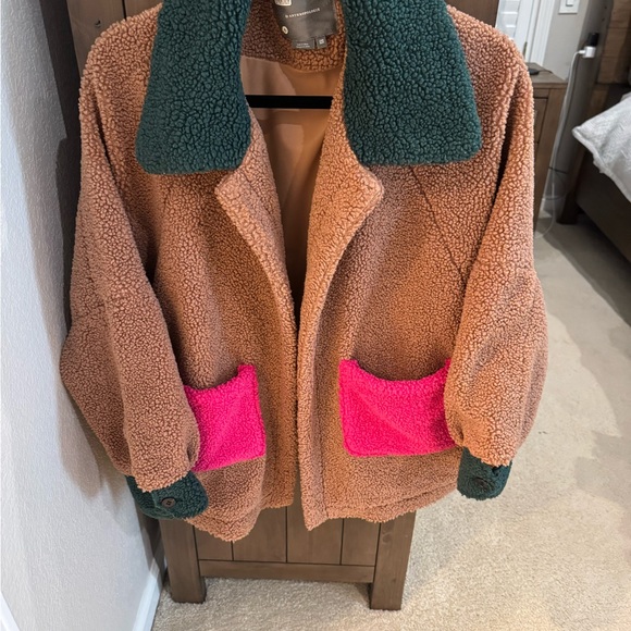 Anthropologie Jackets & Blazers - Anthropologie Oversized Fleece Jacket - One Size